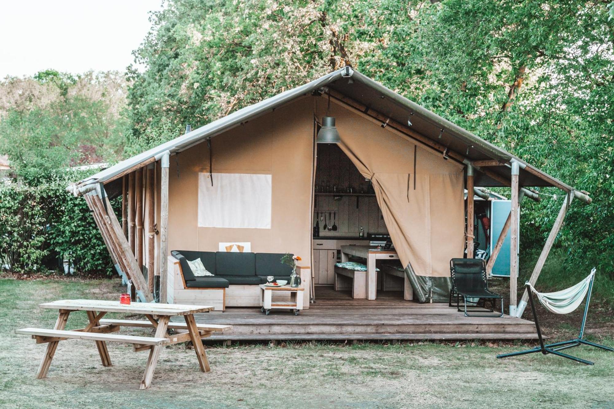 Glamping Holten Luxe Safaritent 1 المظهر الخارجي الصورة