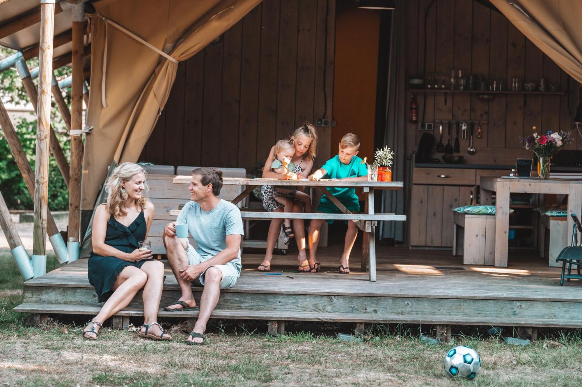 Glamping Holten Luxe Safaritent 1 المظهر الخارجي الصورة