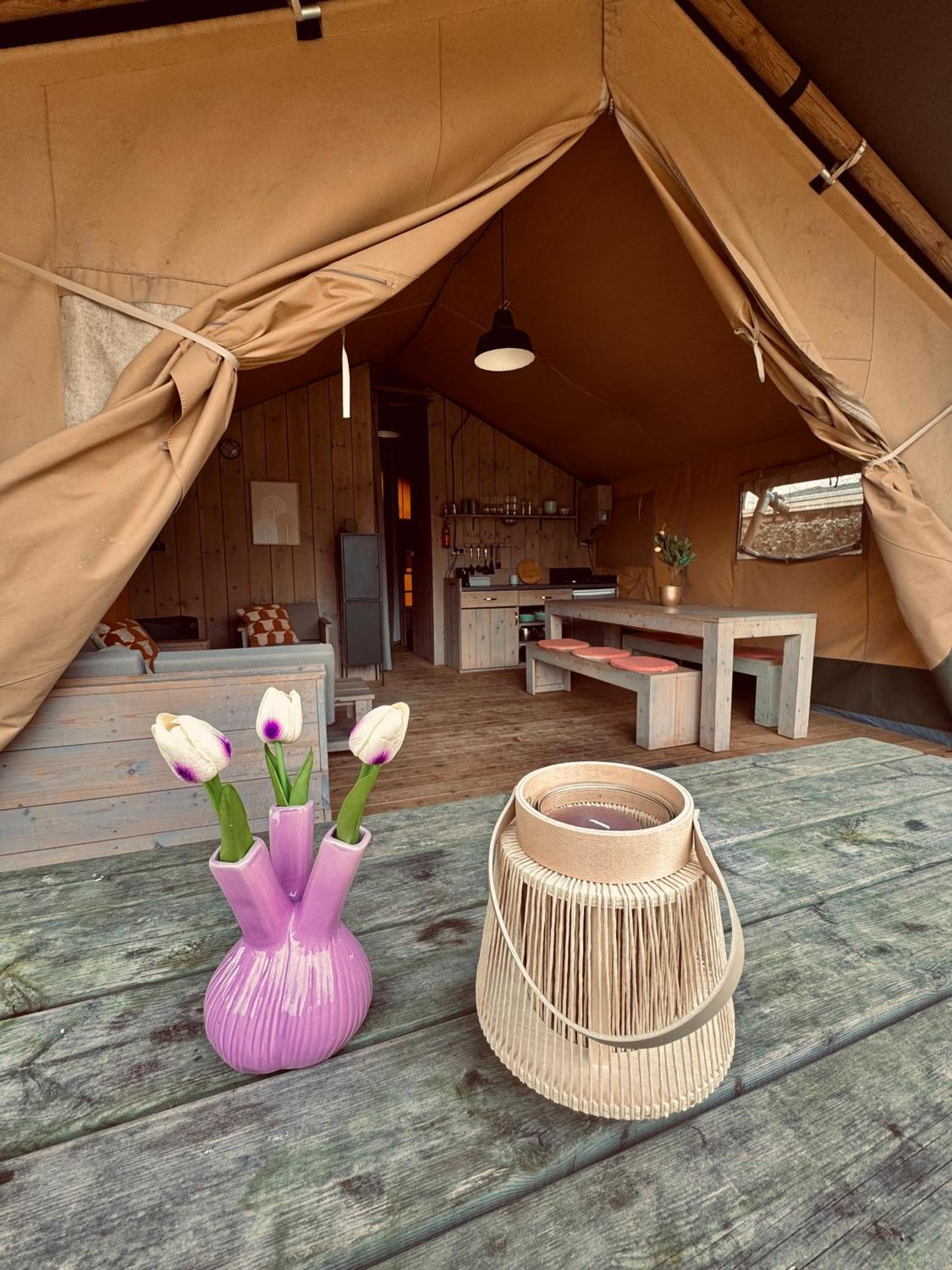 Glamping Holten Luxe Safaritent 1 المظهر الخارجي الصورة