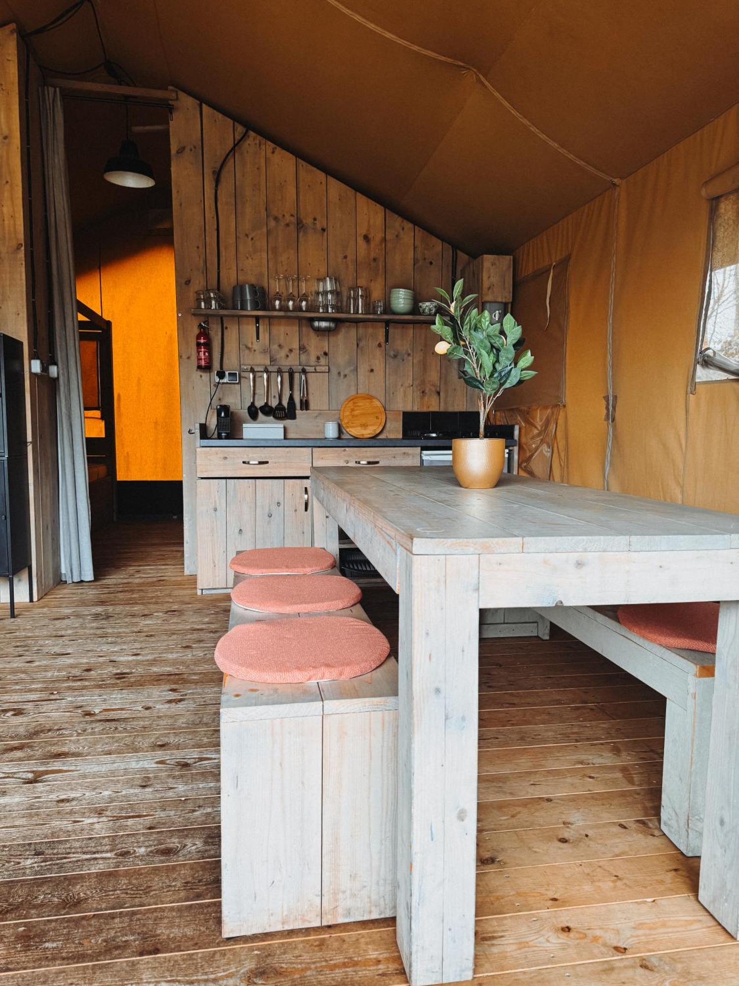 Glamping Holten Luxe Safaritent 1 المظهر الخارجي الصورة